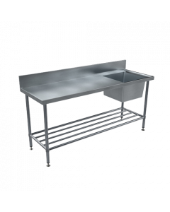 Single & Double Sink Benches from Stainless Express