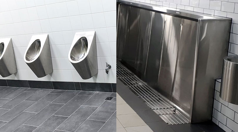 Wall Hung Urinal Troughs